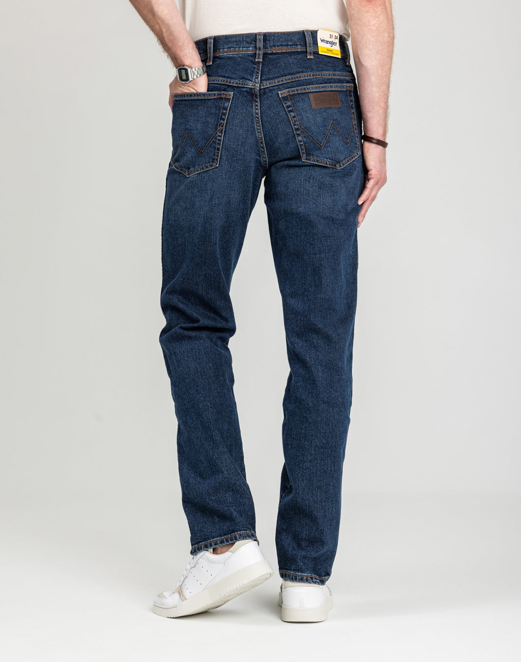 Męskie Spodnie Wrangler Texas Blue Blast 112338739
