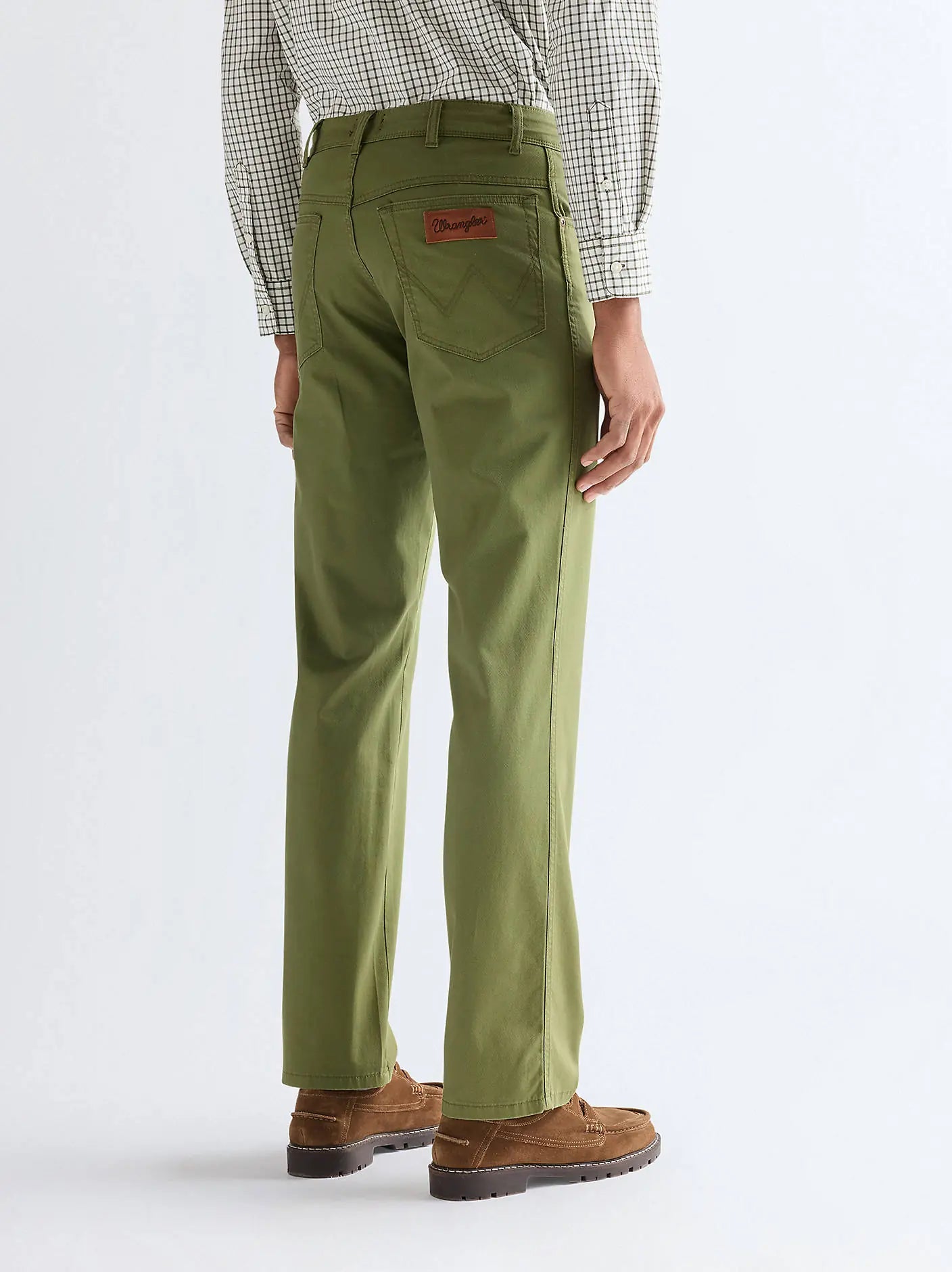 Męskie Spodnie Wrangler Texas Capulet Olive 112377794