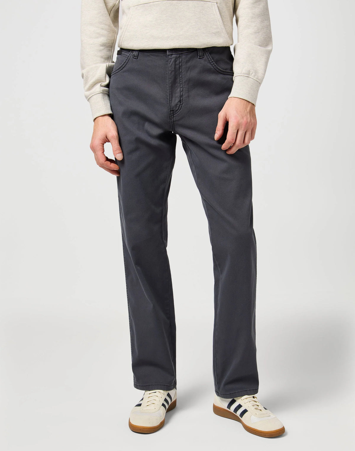 Męskie Spodnie Wrangler Texas Faded Black 112362479