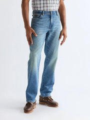 MESKIE SPODNIE WRANGLER TEXAS HARBOR BLUE 112378690