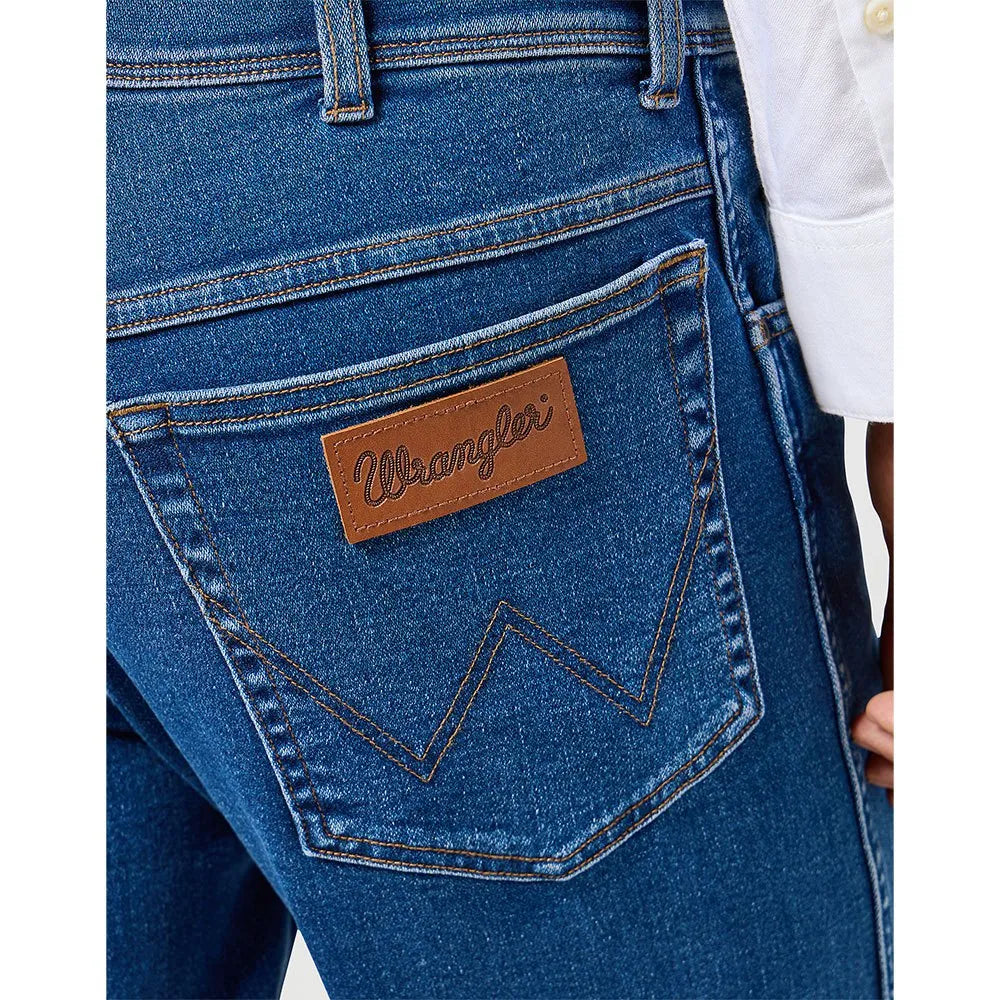 MESKIE SPODNIE WRANGLER TEXAS MIDNIGHT SHADOW 112356794