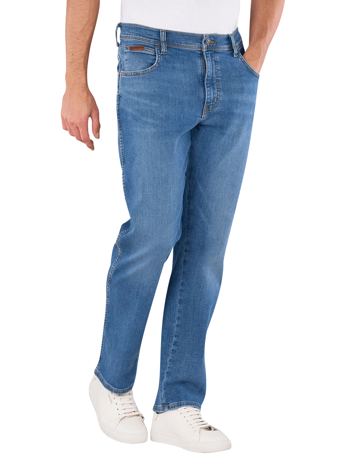 Męskie Spodnie Jeansowe Wrangler Texas Mosaic 112362336