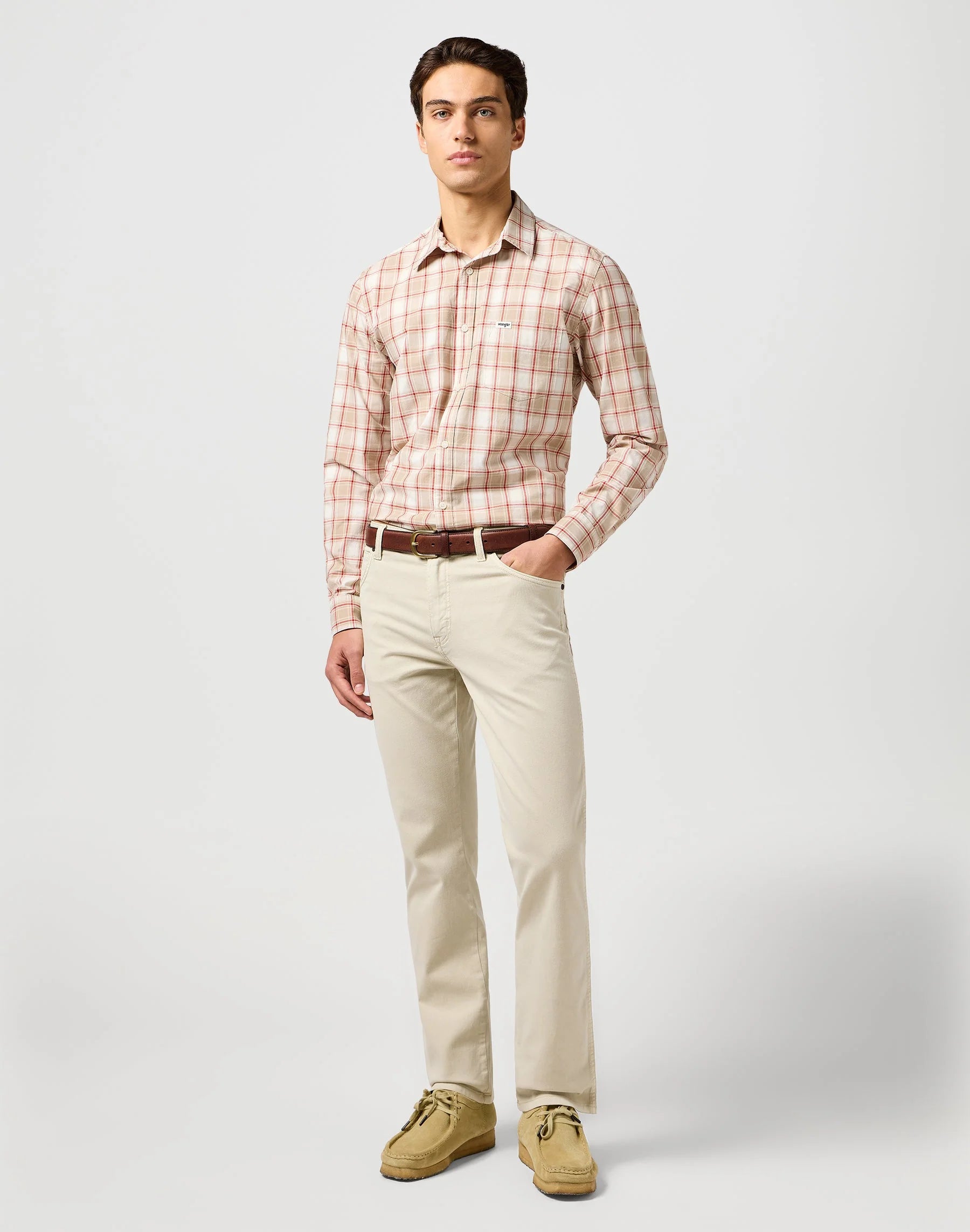 Spodnie Męskie Wrangler Texas Pelican 112362480