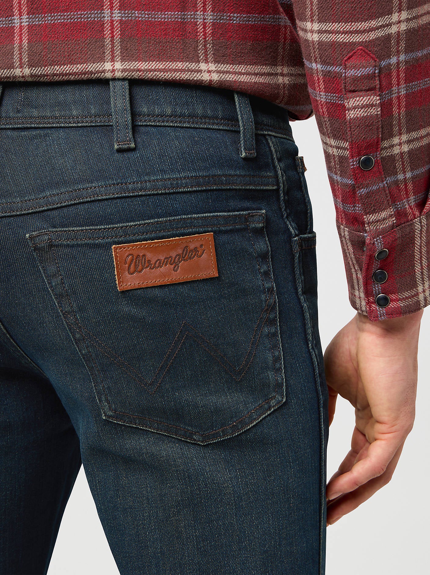 Męskie Spodnie Wrangler Texas Polar Grey 112370858