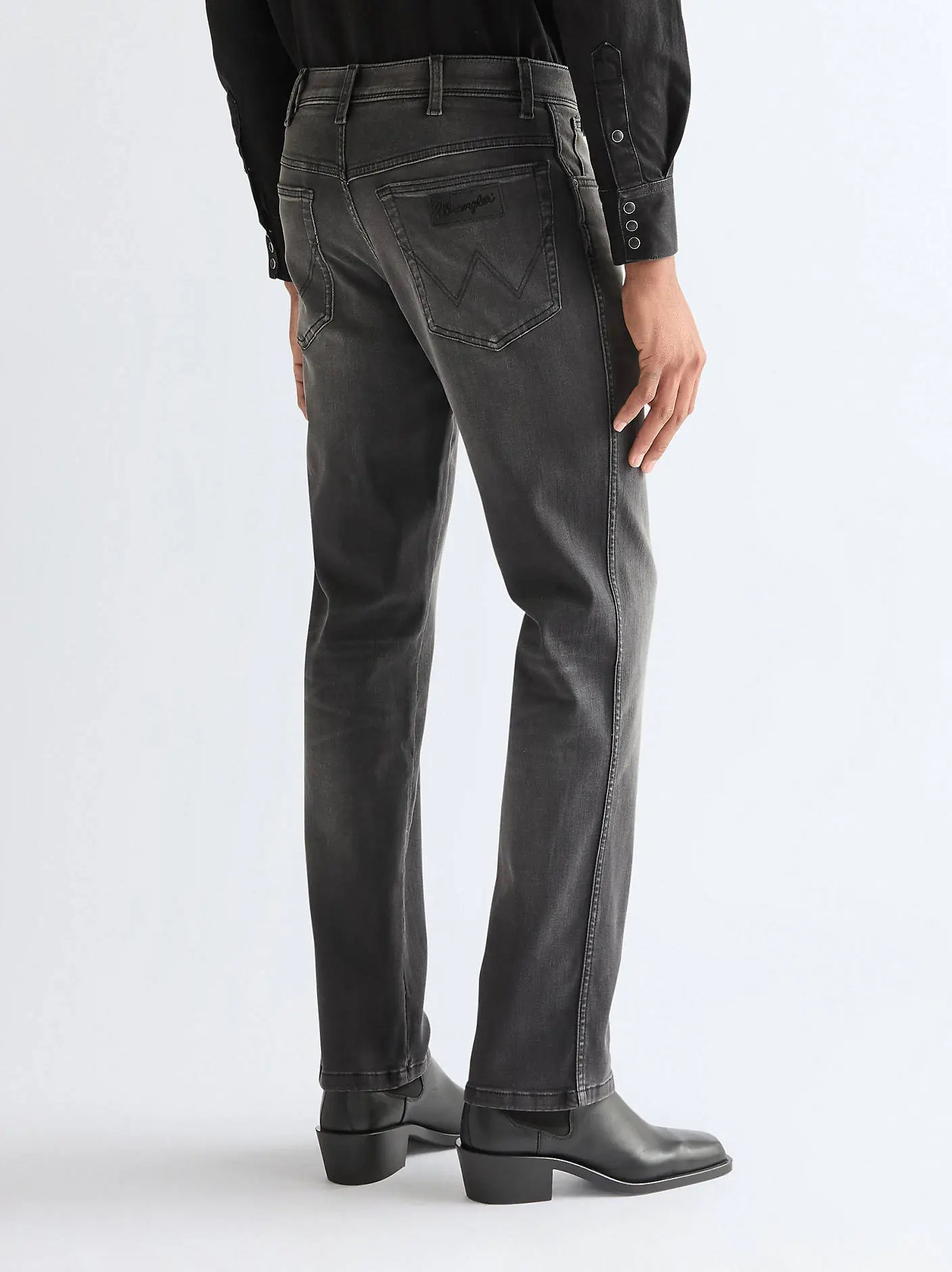 Męskie Spodnie Wrangler Texas Raven Ash 112377805