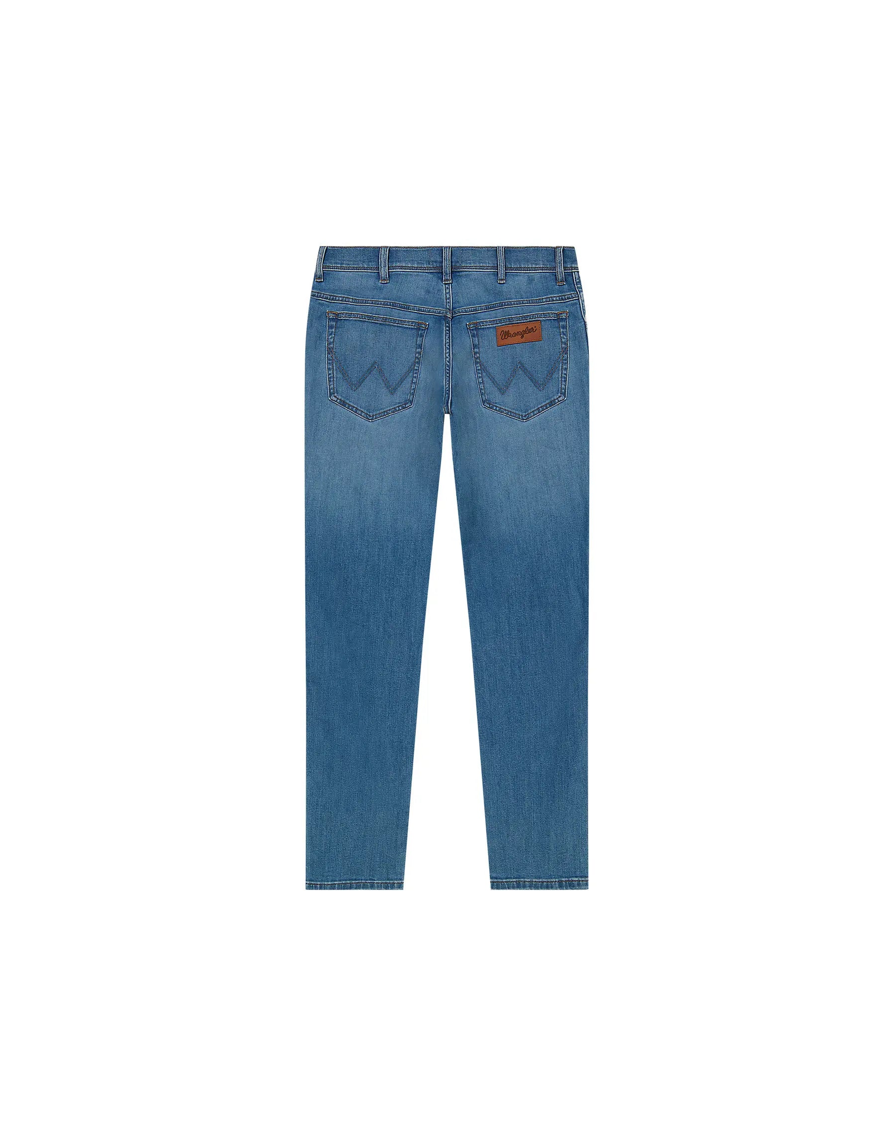 MESKIE SPODNIE WRANGLER TEXAS SLIM HERITAGE HAZE 112362473