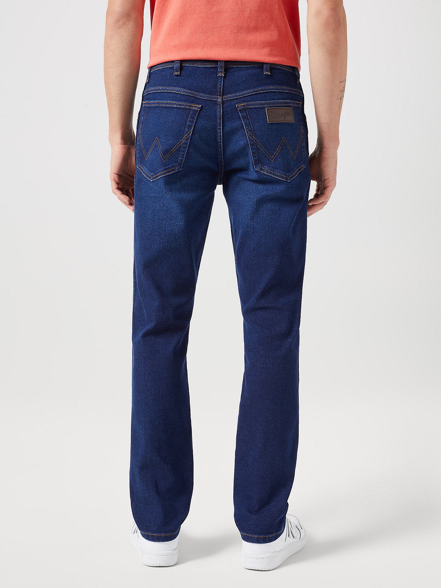 MESKIE SPODNIE WRANGLER TEXAS SLIM NIGHT SHADE 112350865