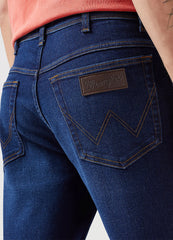 MESKIE SPODNIE WRANGLER TEXAS SLIM NIGHT SHADE 112350865
