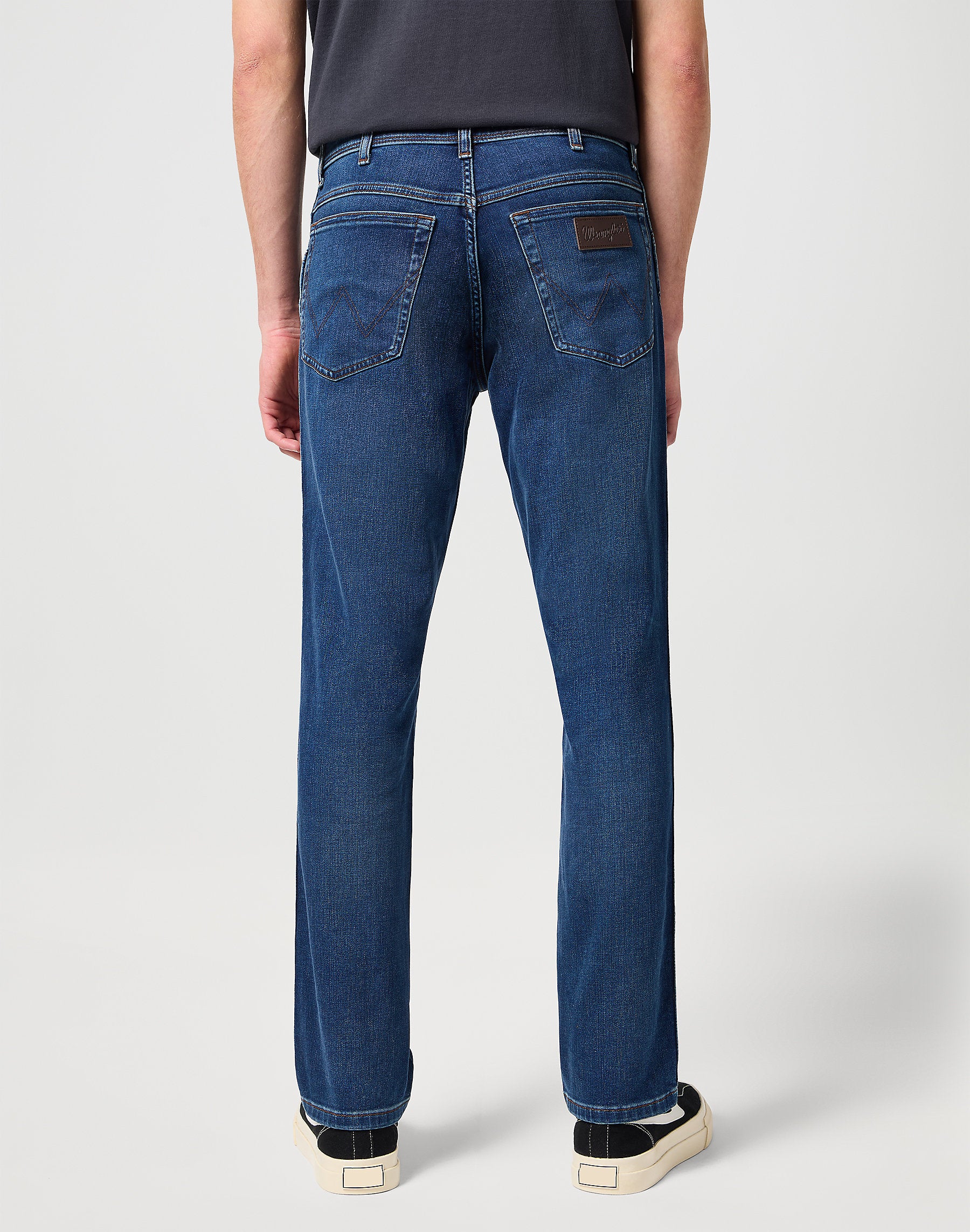 MESKIE SPODNIE WRANGLER TEXAS SLIM SILKYWAY 112145788