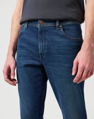MESKIE SPODNIE WRANGLER TEXAS SLIM SILKYWAY 112145788