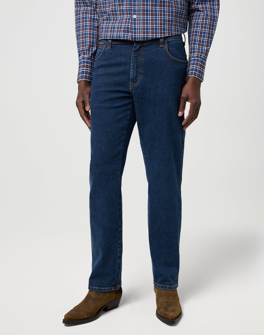 MESKIE SPODNIE WRANGLER TEXAS STONE RIVER 112371377