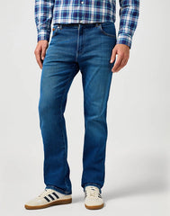 Męskie Spodnie Jeansowe Wrangler Texas Verdant Tone 112364455