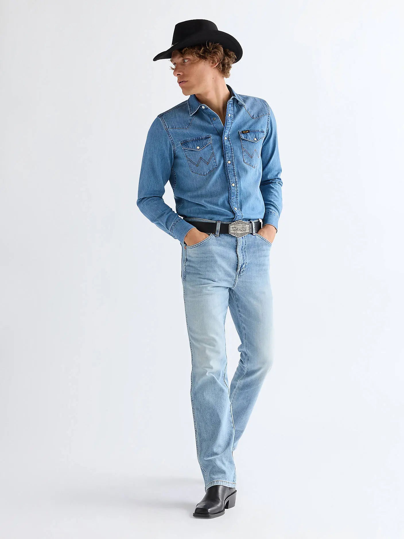 Męskie Spodnie Wrangler Wrancher Dawn 112377836