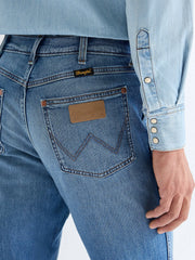 Męskie Spodnie Wrangler Wrancher Harbor Blue 112377838