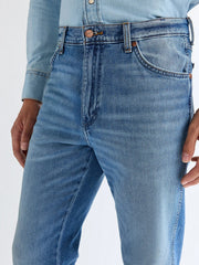 Męskie Spodnie Wrangler Wrancher Harbor Blue 112377838