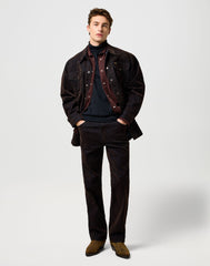 Meskie Spodnie Wrangler Wrancher Mole Flocked 112371607