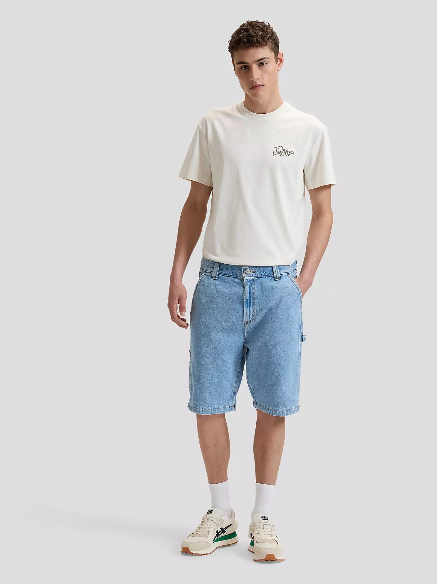MĘSKIE SZORTY JEANSOWE LEE CARPENTER SHORT JUST ME 112376358