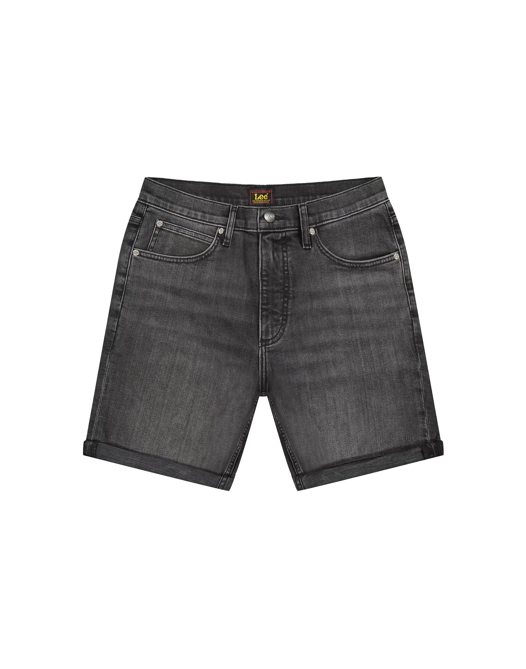 Męskie Szorty Jeansowe Lee Rider Short Anthracite 112376372