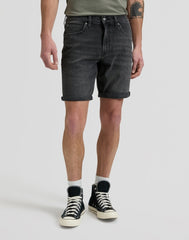 Męskie Szorty Jeansowe Lee Rider Short Anthracite 112376372