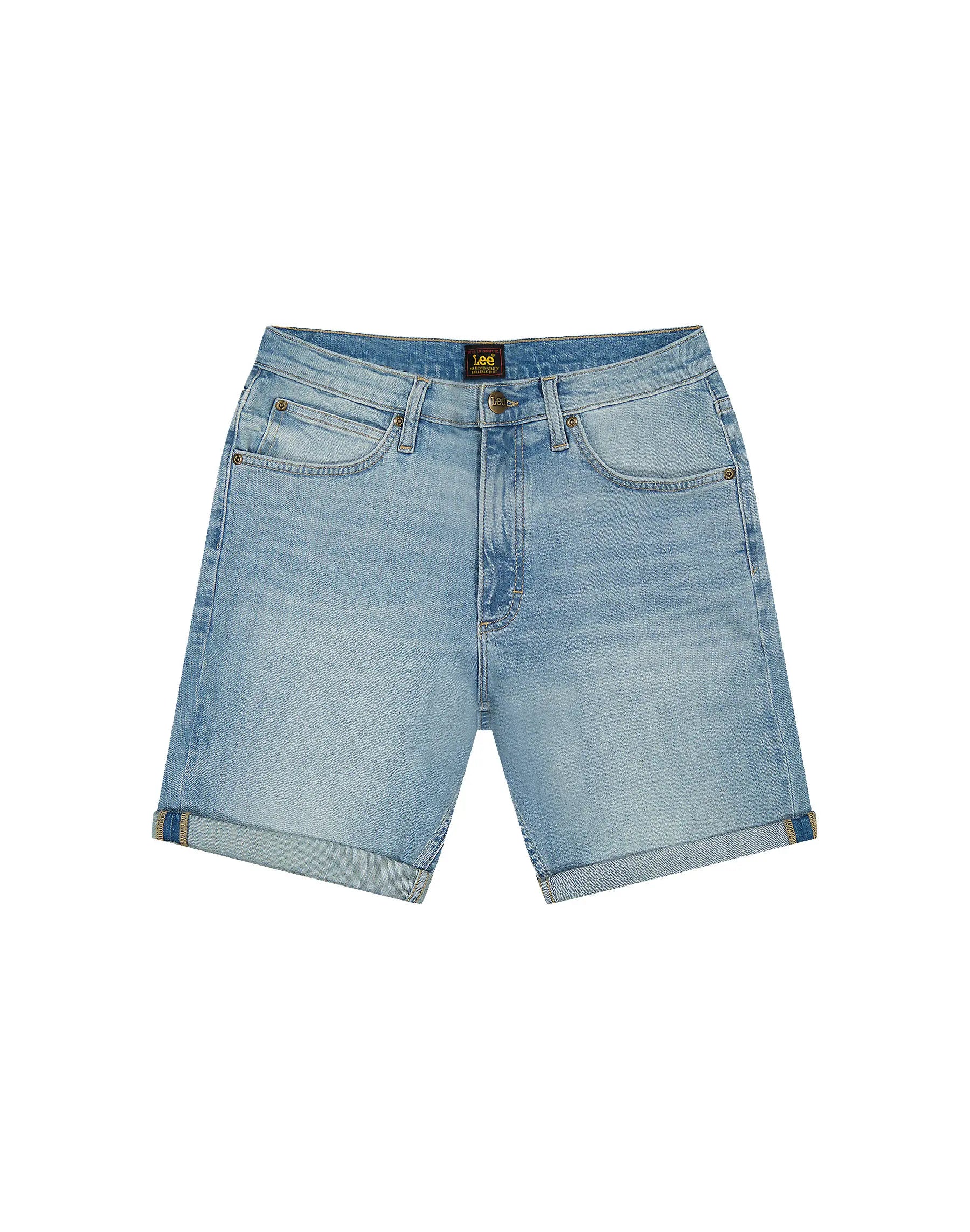 MESKIE SZORTY LEE RIDER SHORT BLUE HARVEST 112376382