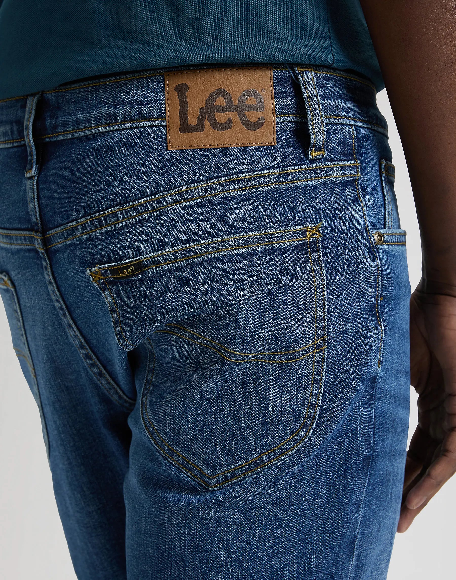 Męskie Szorty Jeansowe Lee Rider Short Bundy 112376385
