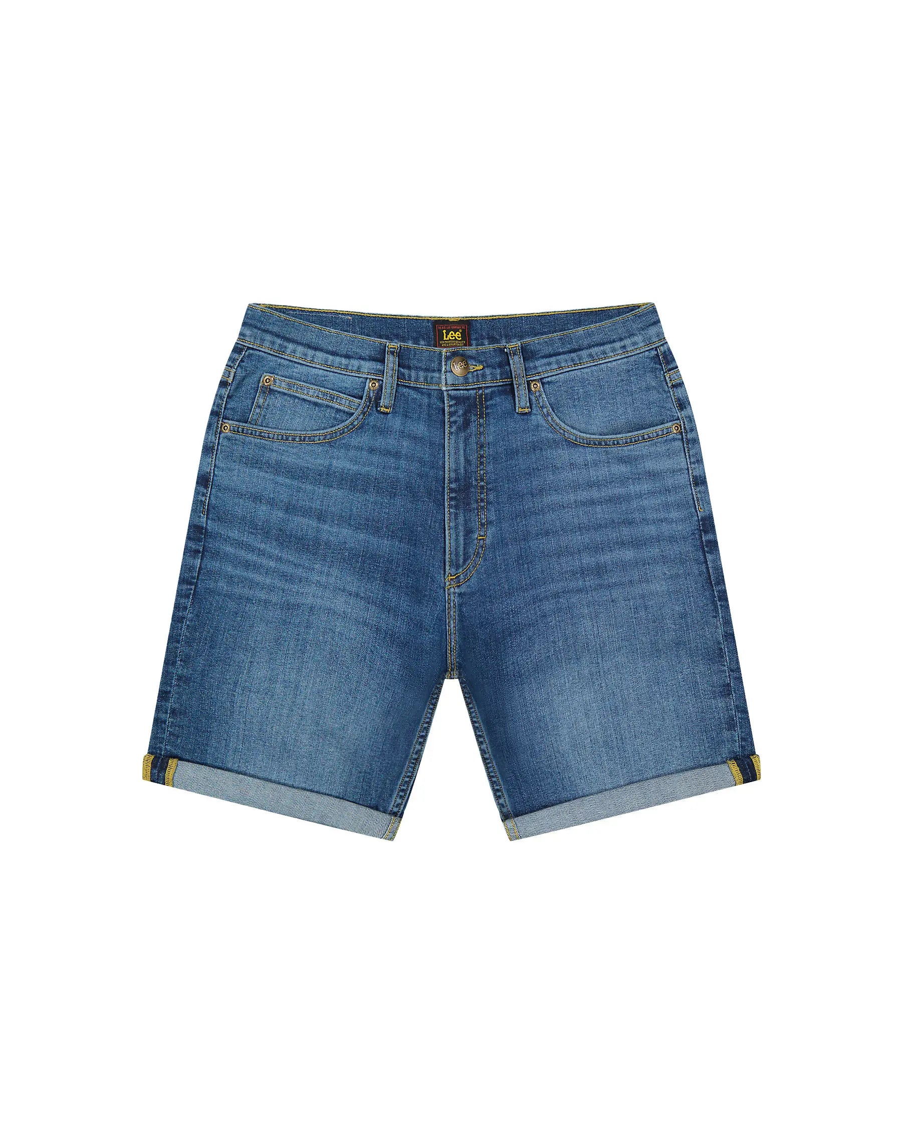 Męskie Szorty Jeansowe Lee Rider Short Bundy 112376385