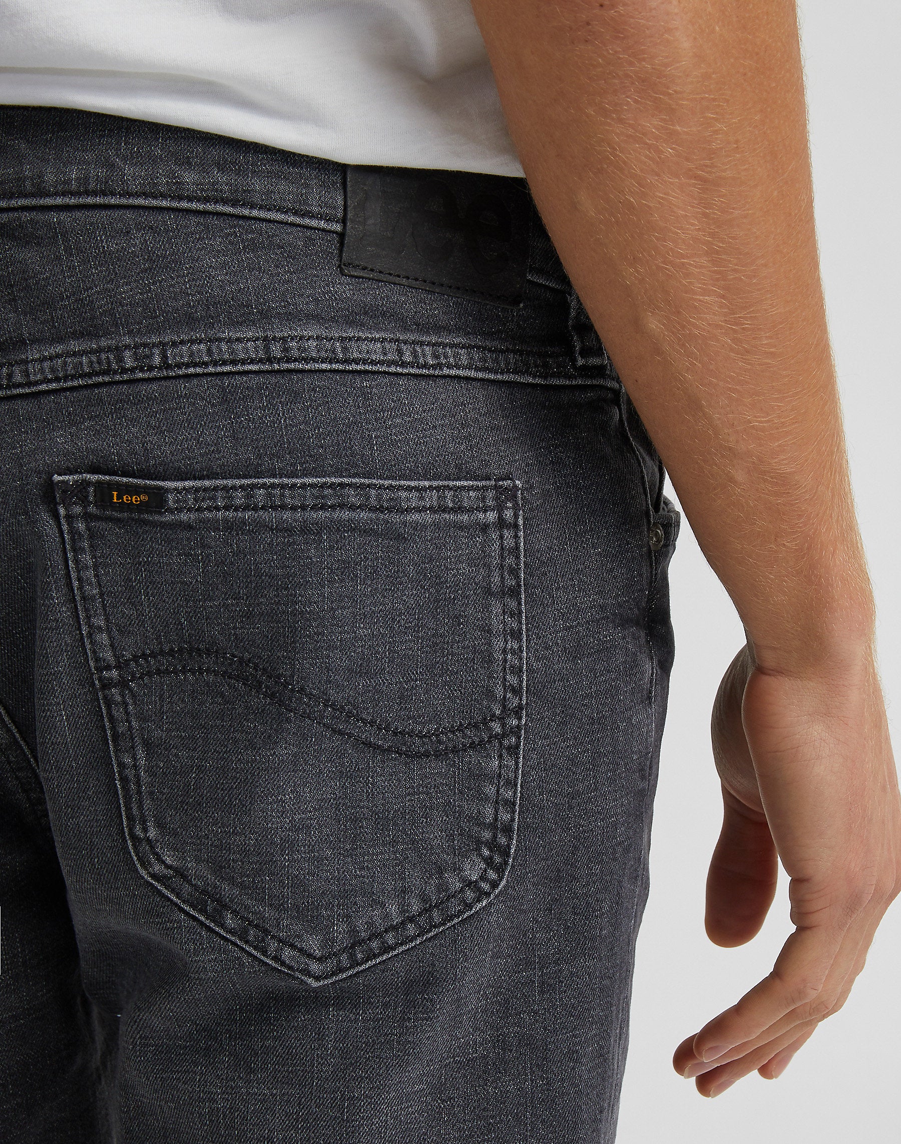 Męskie Szorty Lee Rider Short Worn In Shadow 112331757