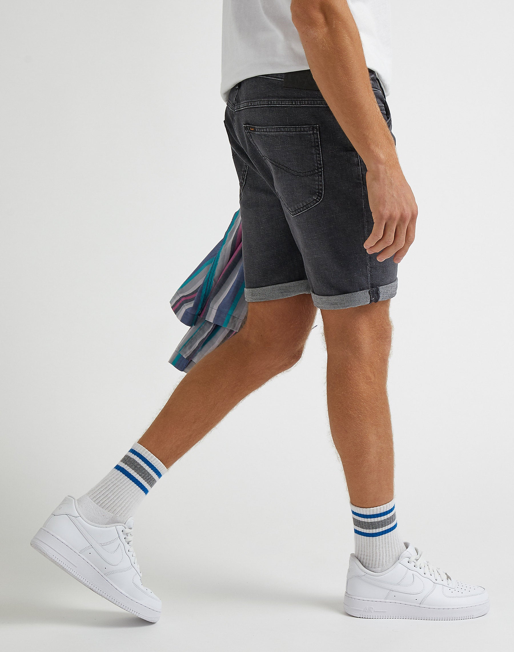 Męskie Szorty Lee Rider Short Worn In Shadow 112331757