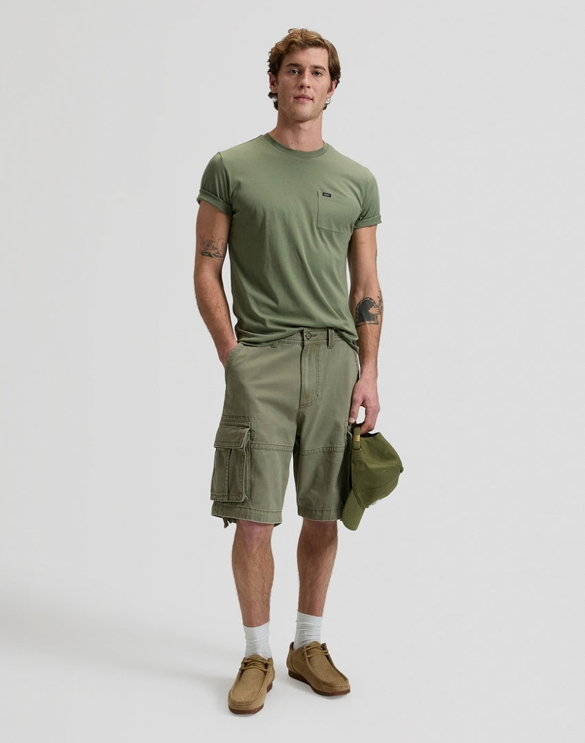 Męskie Szorty Lee Sierra Short Mercantile Green 112378682