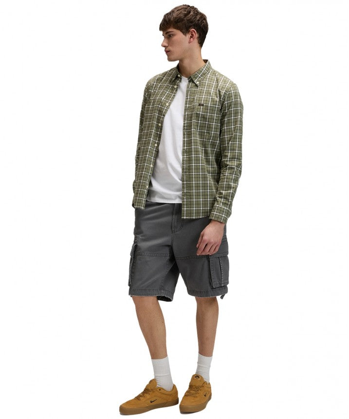 Męskie Szorty Lee Sierra Short Static Grey 112378683