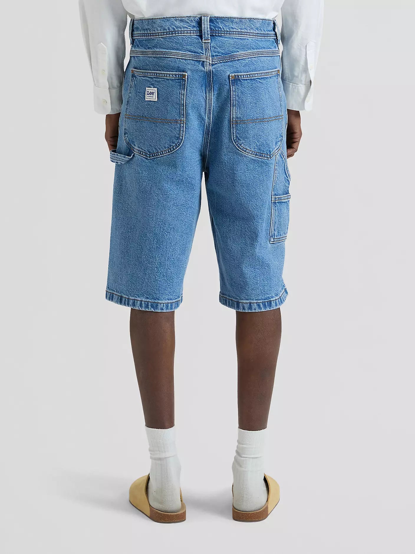 Męskie Szorty Jeansowe Lee Workwear Skater Short Kenny 112377677