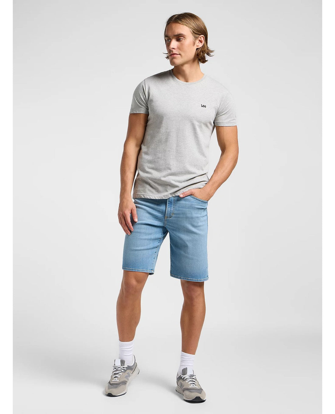 Męskie Szorty Lee XM 5 Pocket Short Tenney 112363937