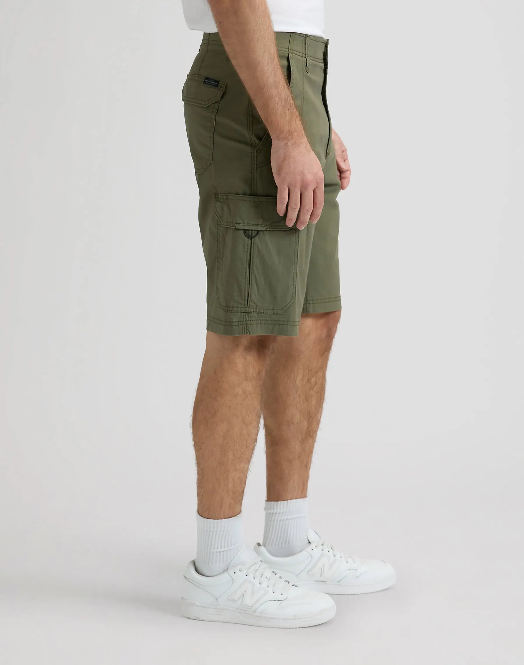 MESKIE SZORTY LEE XM CROSSROAD CARGO SHORT OLIVE NIGH 112351142