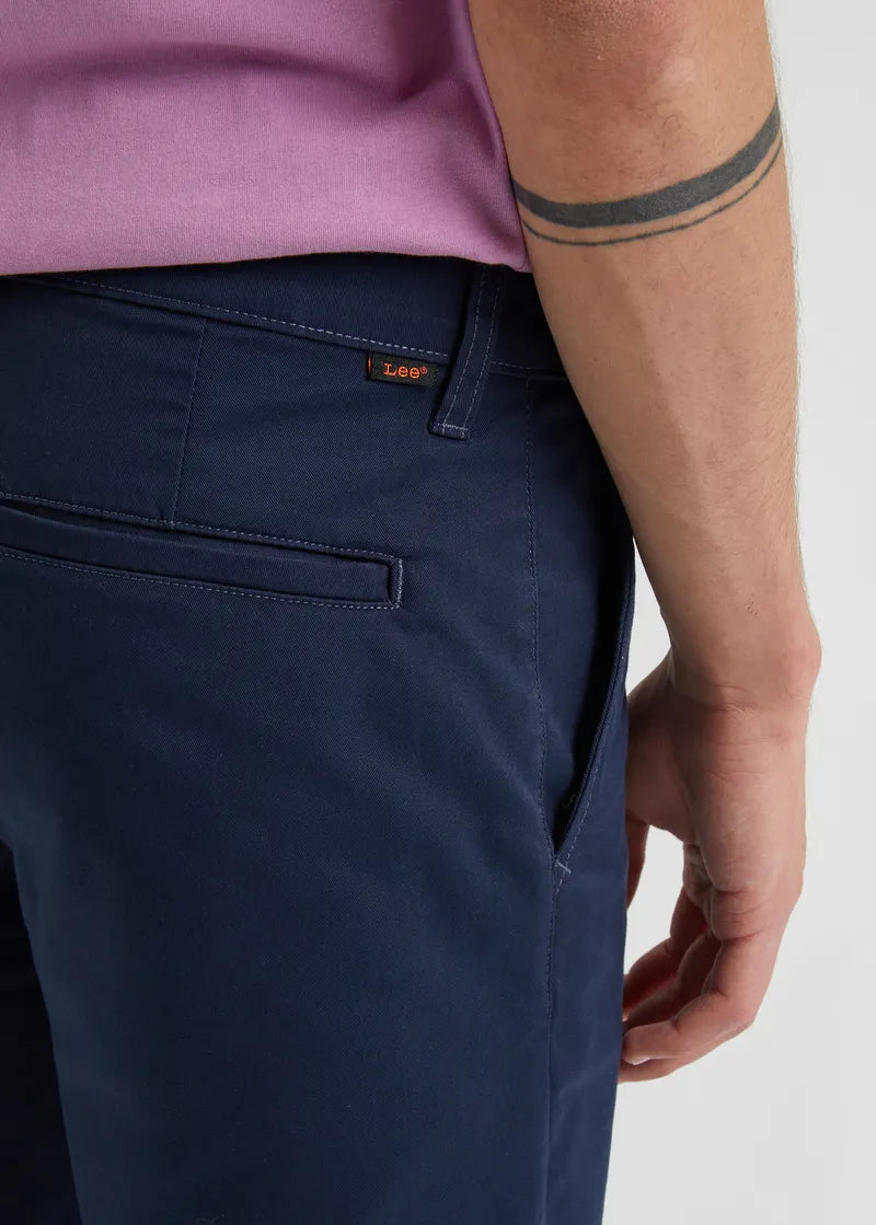 Męskie Szorty Materiałowe Lee Regular Chino Short Deep Navy 112332254