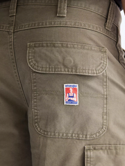 MĘSKIE SZORTY MATERIAŁOWE WRANGLER CARGO SHORTS DUSTY OLIVE 112377865