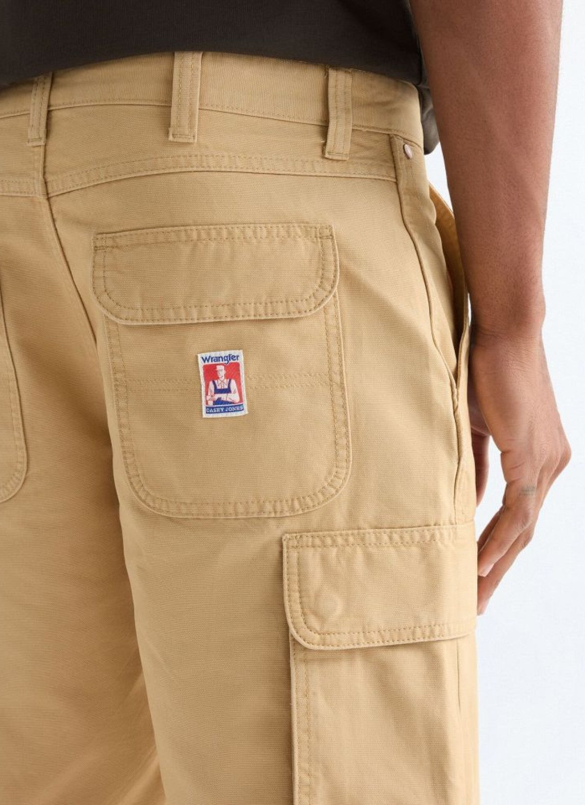 MESKIE SZORTY WRANGLER CARGO SHORTS GOLDEN WHEAT 112377866