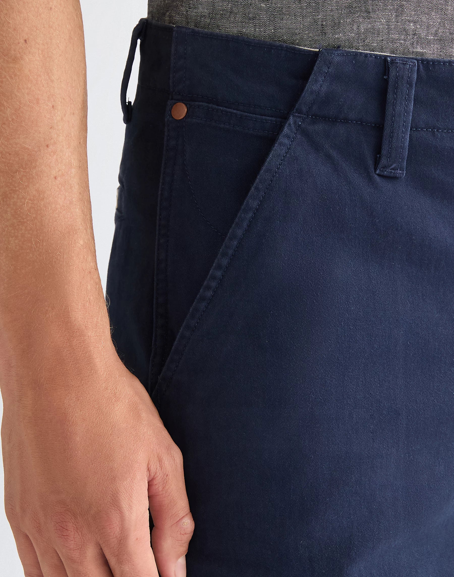 Męskie Szorty Wrangler Chino Shorts Navy 112377832