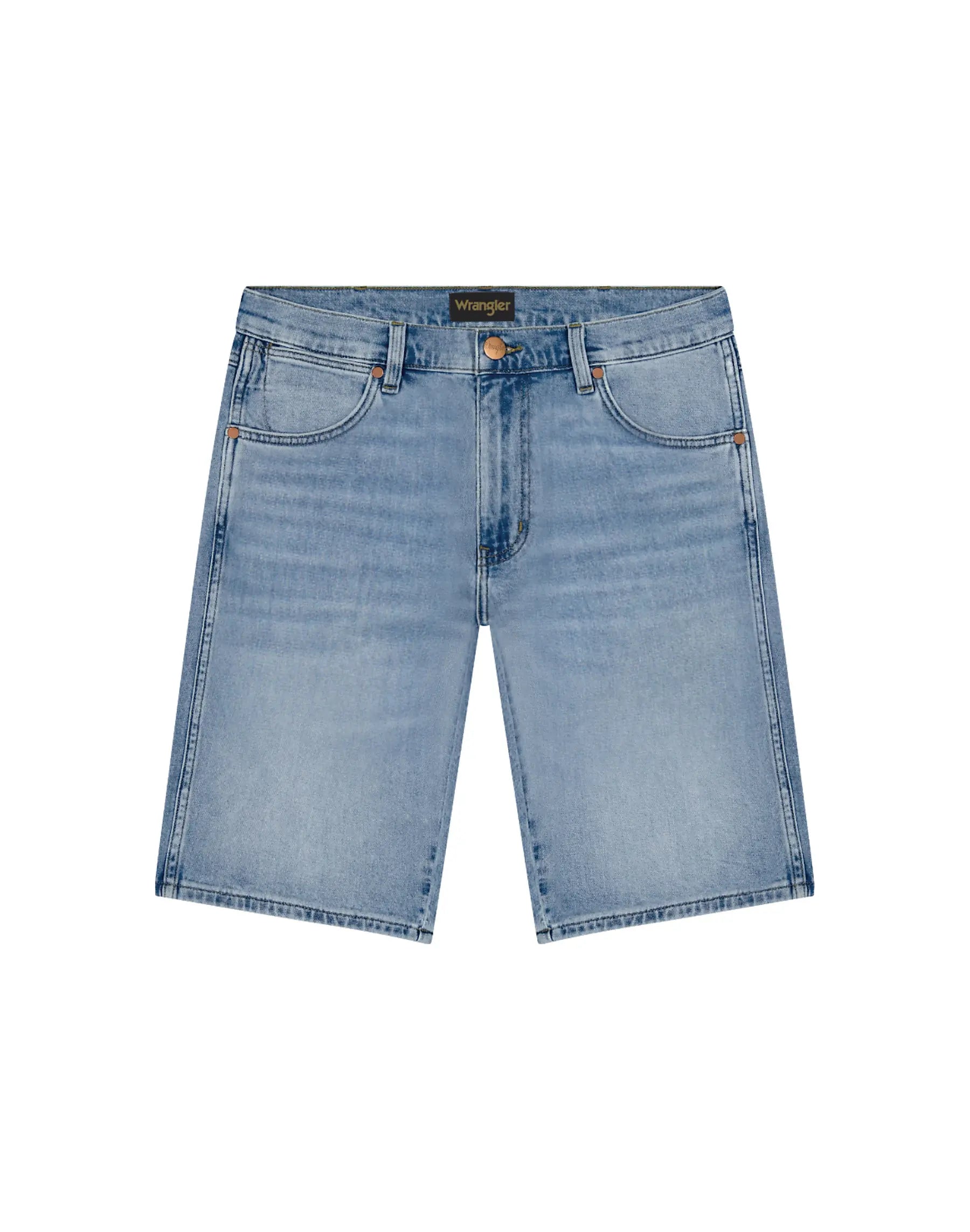 MESKIE SZORTY WRANGLER COLTON SHORTS HARBOR BLUE 112378707