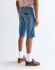 MESKIE SZORTY WRANGLER COLTON SHORTS HARBOR BLUE 112378707
