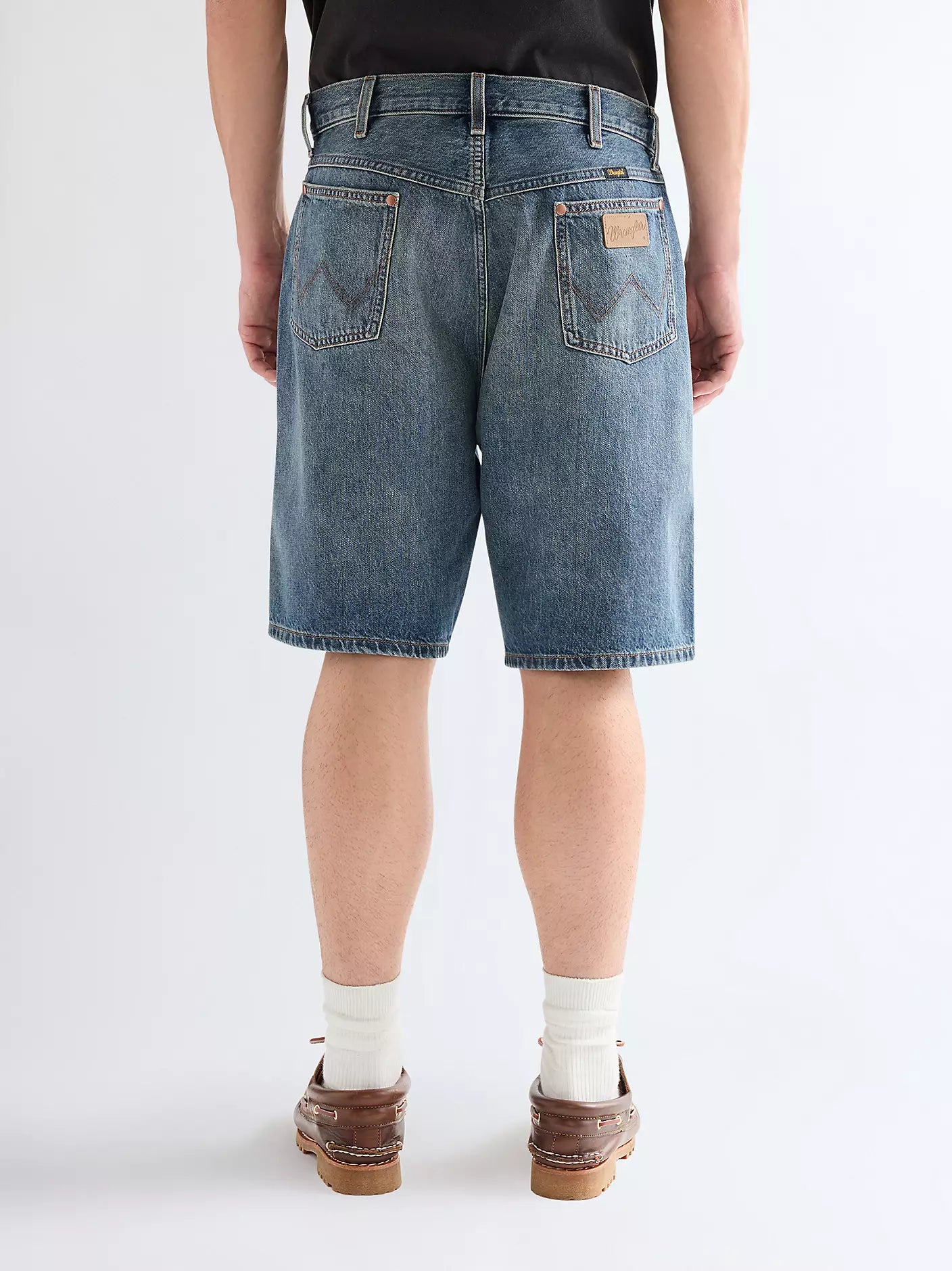 Męskie Szorty Jeansowe Wrangler Cowboy Shorts Dusk 112378441