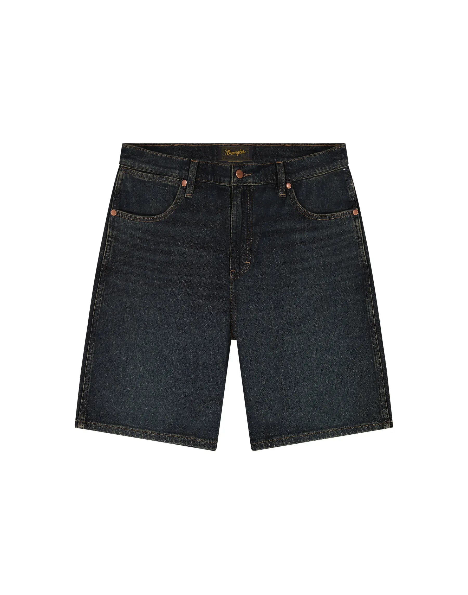 Męskie Szorty Jeansowe Wrangler Cowboy Shorts Pine 112378442