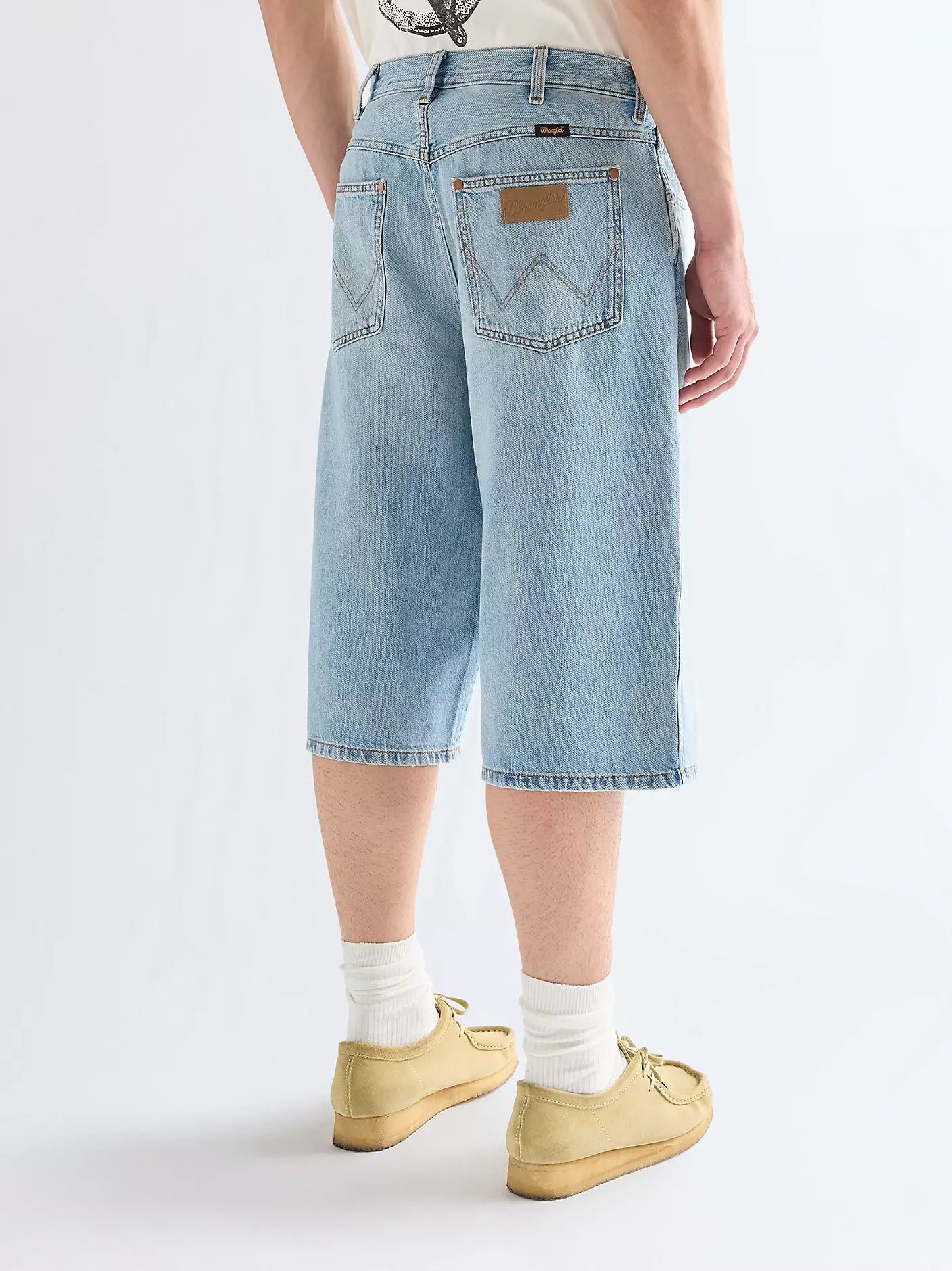 Męskie Szorty Jeansowe Wrangler Jort Shorts Dawn 112377848