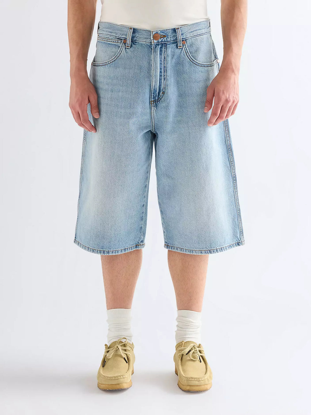 Męskie Szorty Jeansowe Wrangler Jort Shorts Dawn 112377848