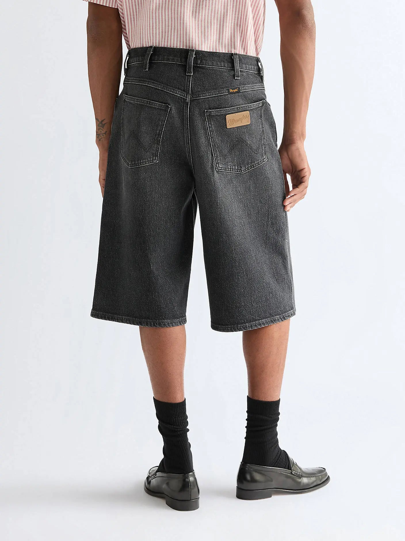 Męskie Szorty Wrangler Jort Shorts Iron Fawn 112377849