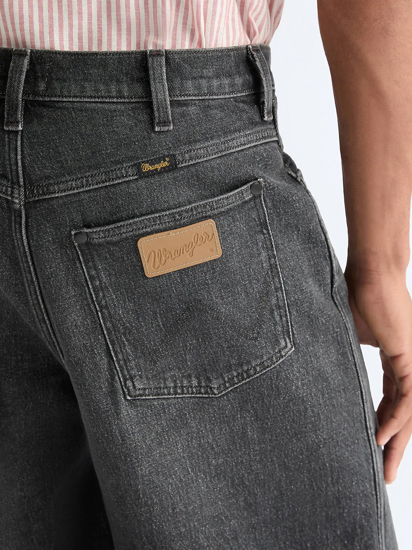 Męskie Szorty Wrangler Jort Shorts Iron Fawn 112377849