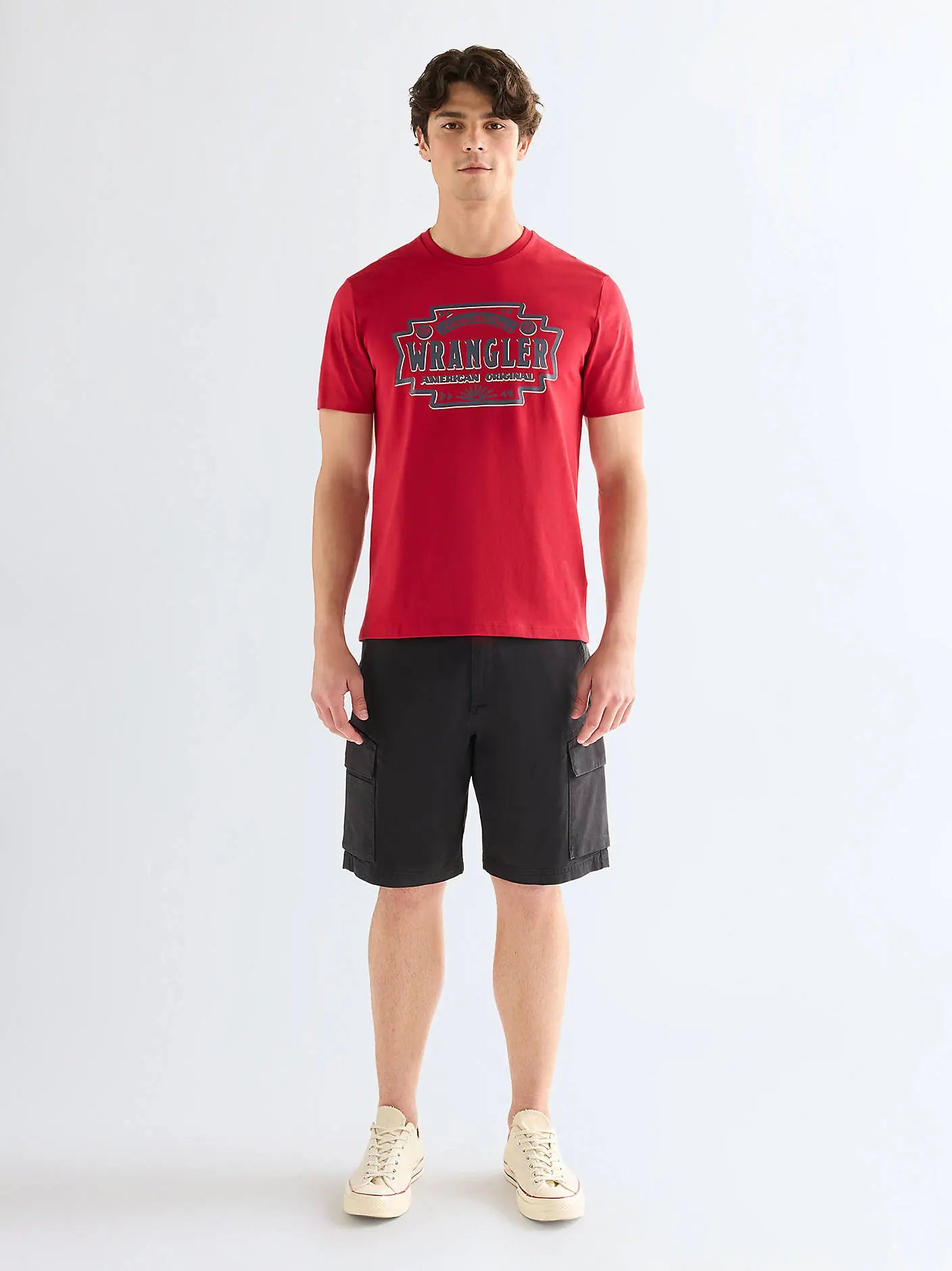 Męskie Szorty Wrangler Pk Cargo Short Caviar 112378911