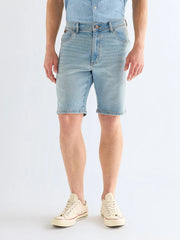 Męskie Szorty Jeansowe Wrangler Texas Shorts Aged Blue 112378432