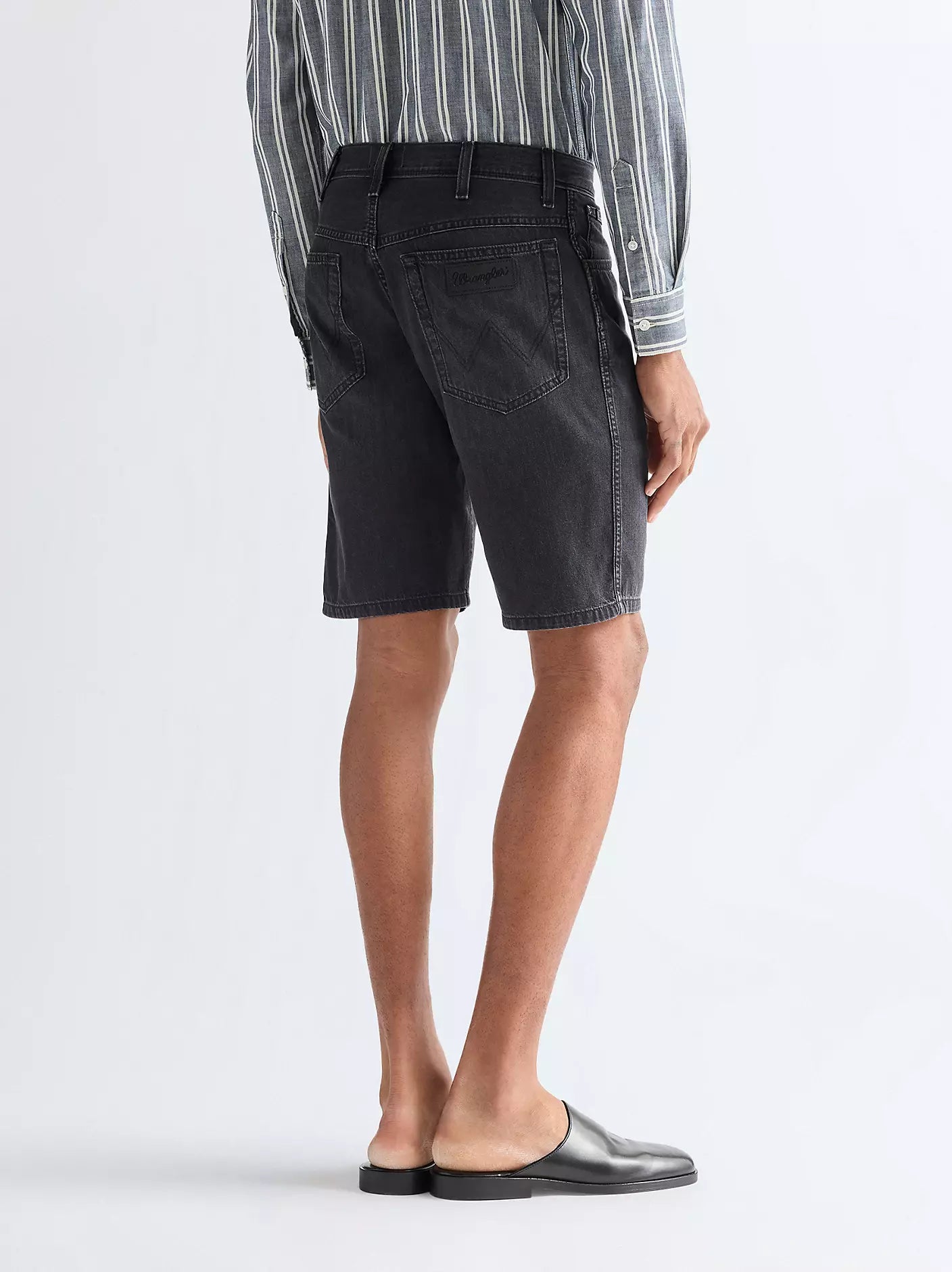 MESKIE SZORTY WRANGLER TEXAS SHORTS ONYX EMBER 112377813