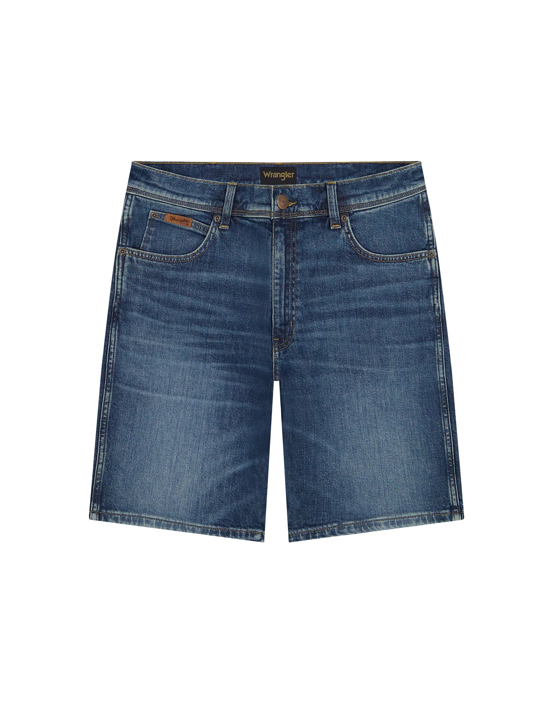 Męskie Szorty Wrangler Texas Shorts Stormforge Blue 112377789