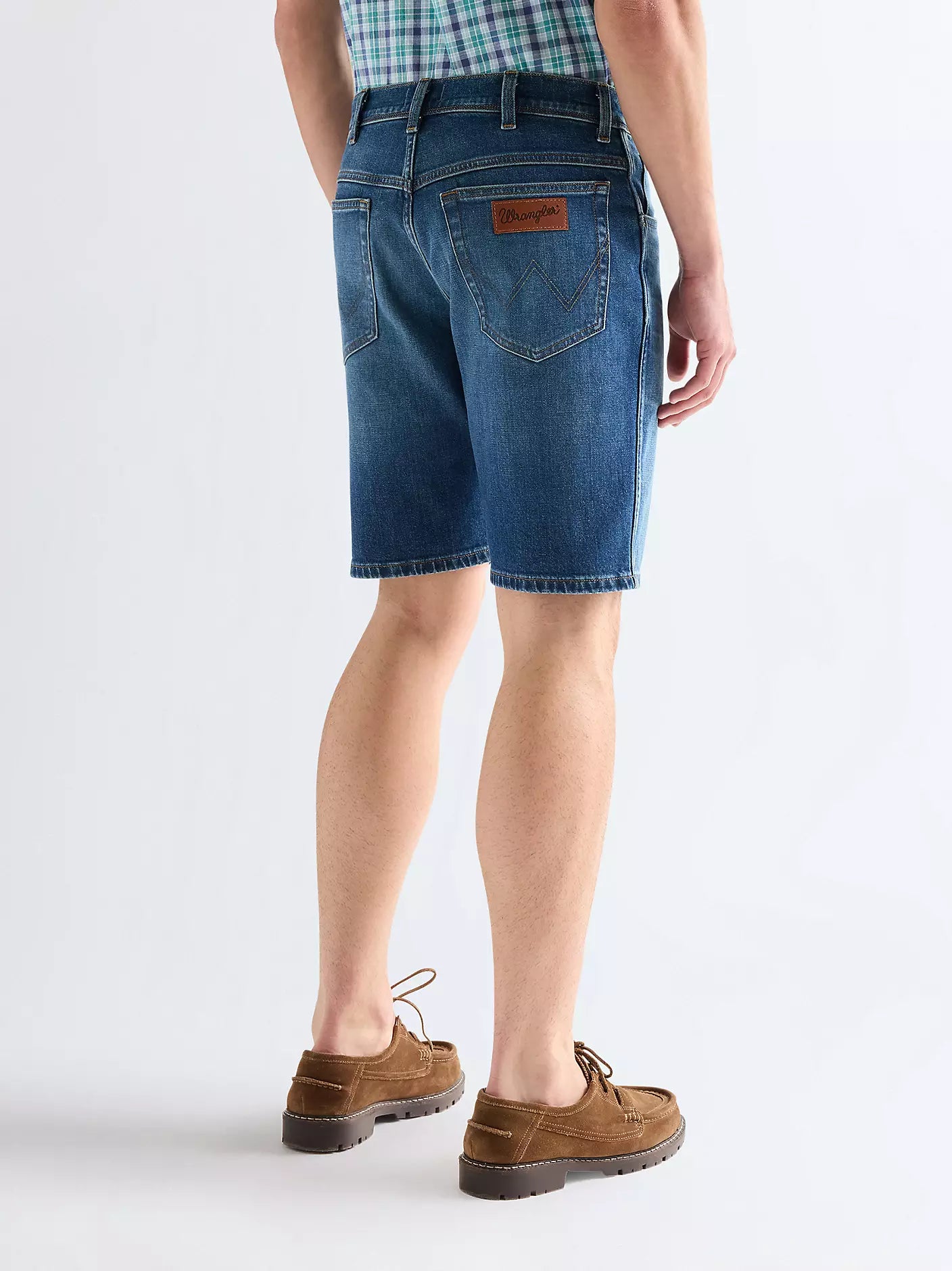 Męskie Szorty Wrangler Texas Shorts Stormforge Blue 112377789